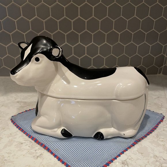 RARE Vintage McCoy Cow Cookie Jar - Picture 1 of 9